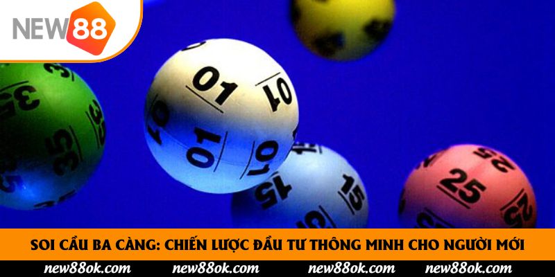 Soi Cầu Ba Càng: Chiến Lược Đầu Tư Thông Minh Cho Người Mới